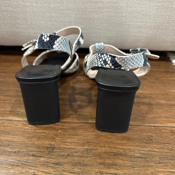 Hispanitas Stylish Snakeskin Patterned Women's Sandals size 38 - Picture 5 of 7